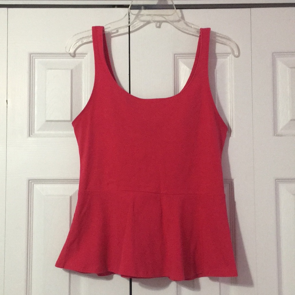 Peplum tank top from Express